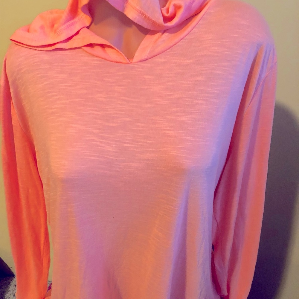 Womens Bally Hooded Top 2X!